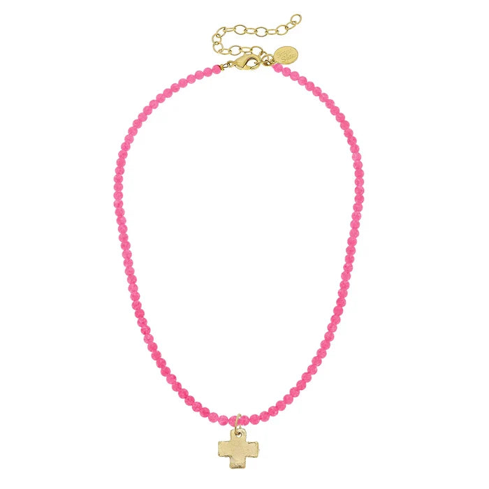 Ally’s cross necklace Susan Shaw