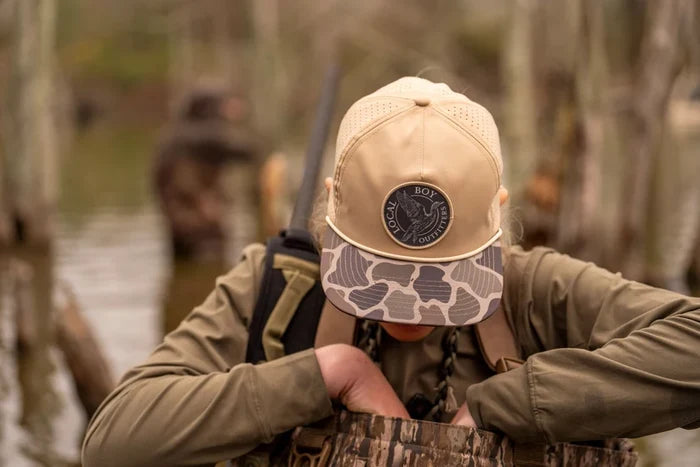Ascent Patch Low Profile Perforated Rope Hat