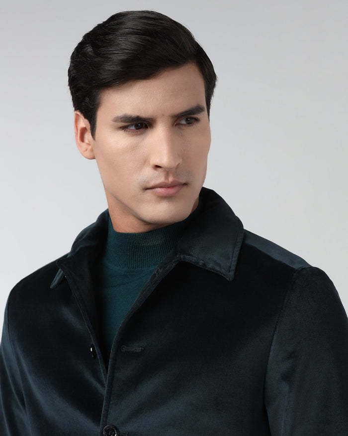 Beetle Solid Zipper Jacket - Haiku