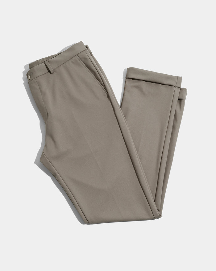 Beige TechPro Textured Trouser - Meteor