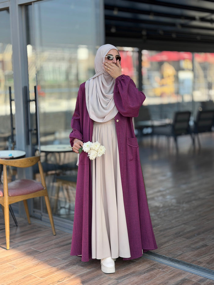 Besan open Dress