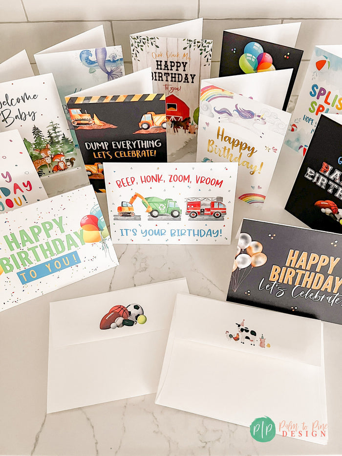 Birthday Card Variety Pack