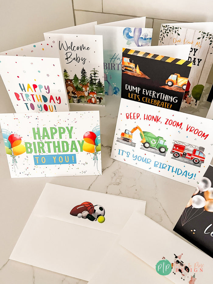 Birthday Card Variety Pack