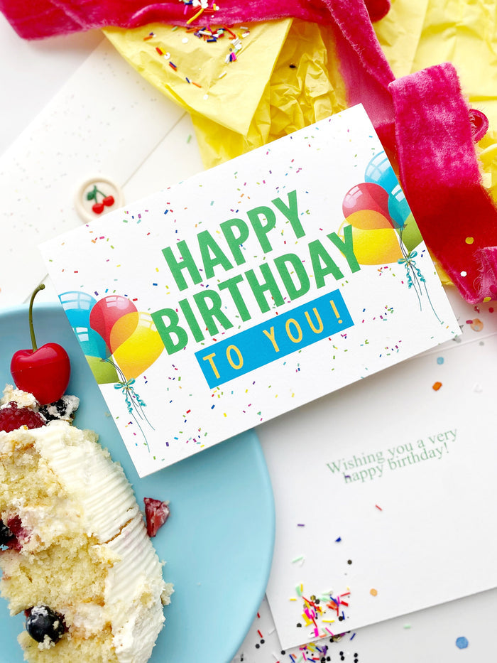 Birthday Greeting Card