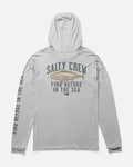 Bitmap Hood Sunshirt - Grey Heather
