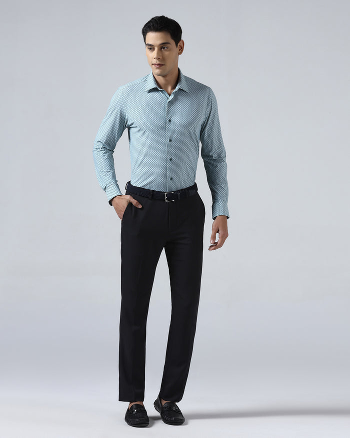 Black TechPro Solid Trouser - Dean