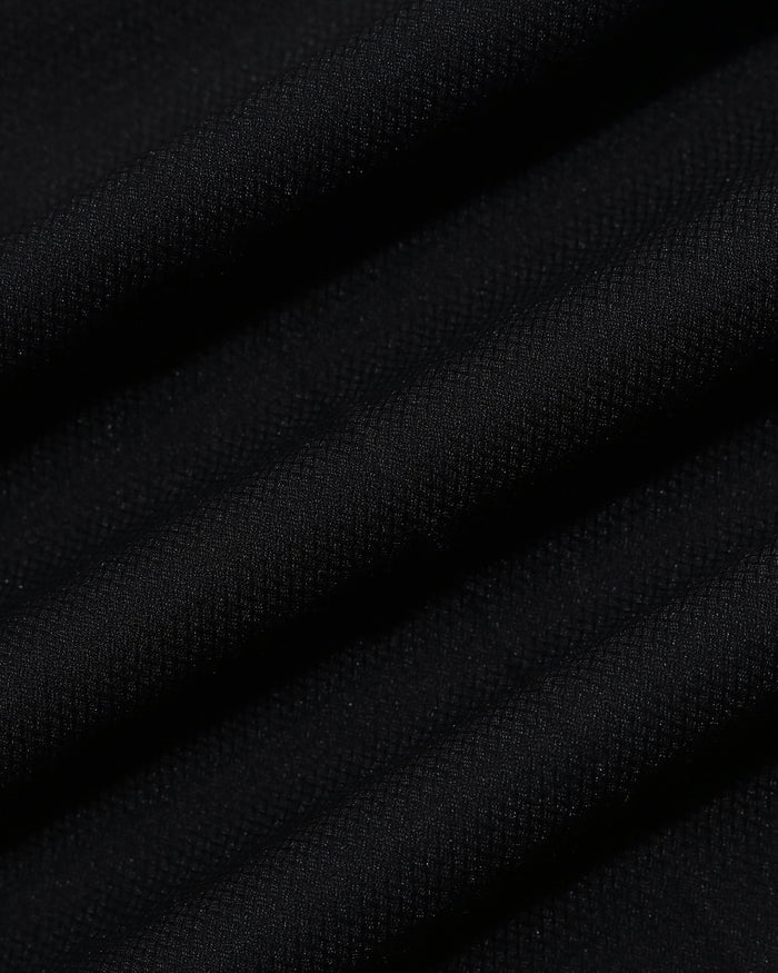 Black Textured Trouser - Black-274