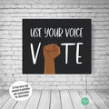 black votes matter yard sign