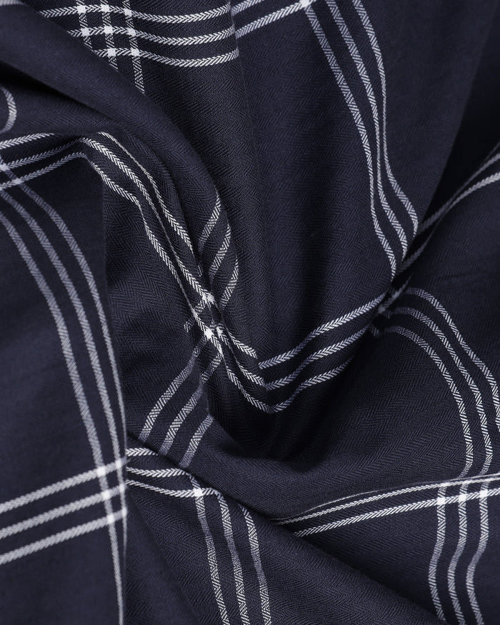 Blue Check Shirt - Artem