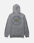 Blue Crabber Hood Fleece - Quarry