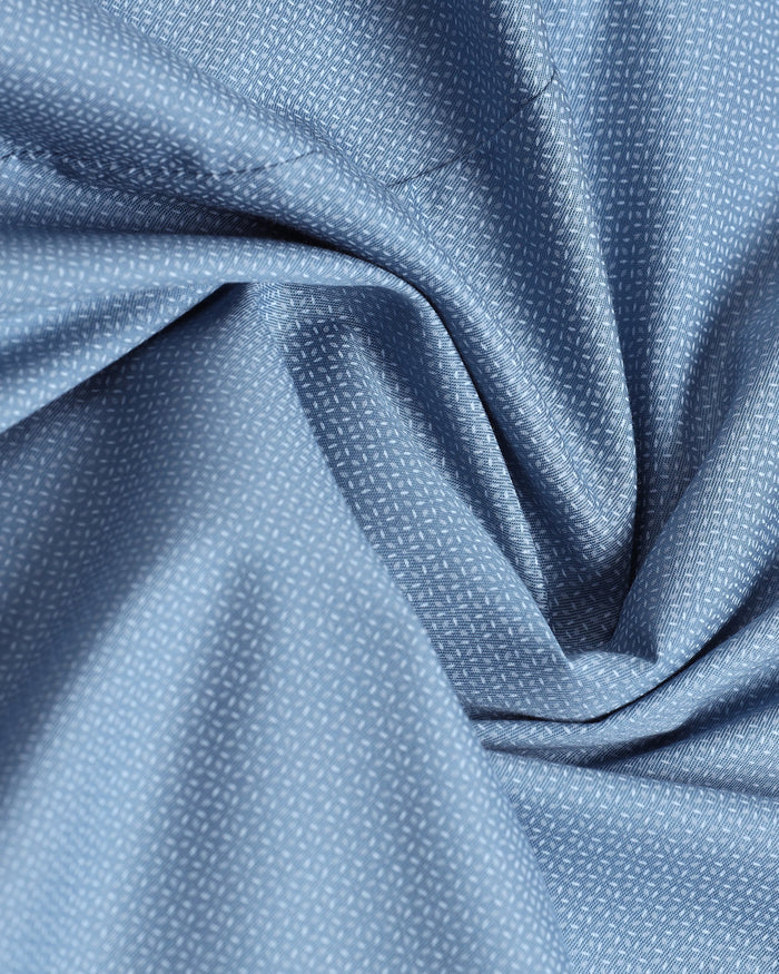 Blue Printed Shirt - Bylde