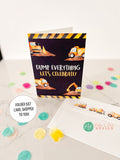 Boys Construction Birthday Card