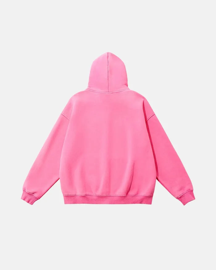 Brand Washed Fleece Zip Up Hoodies | Inflation Streetwear