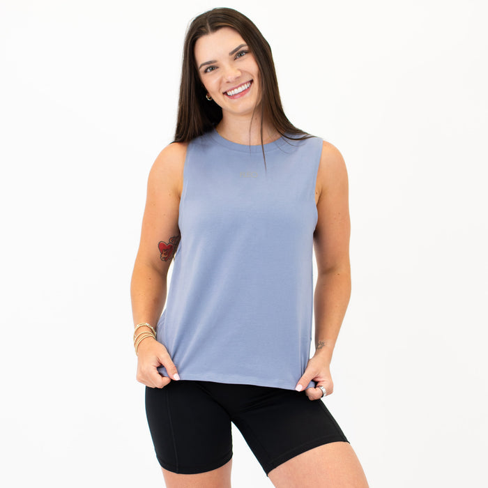 Breathe Muscle Tank | Blue Flint