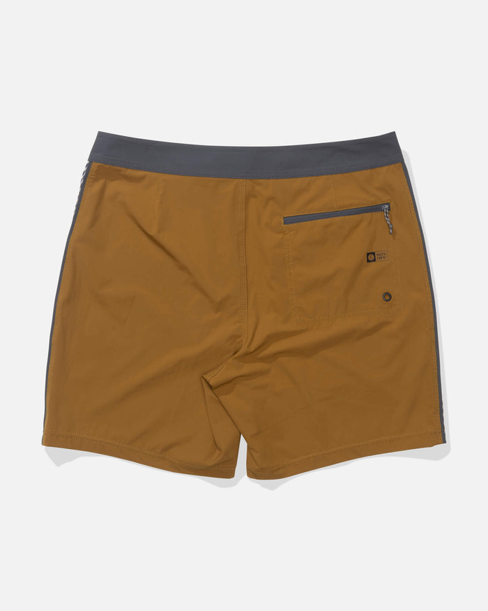 Channel Apex Boardshort - Bronze Brown