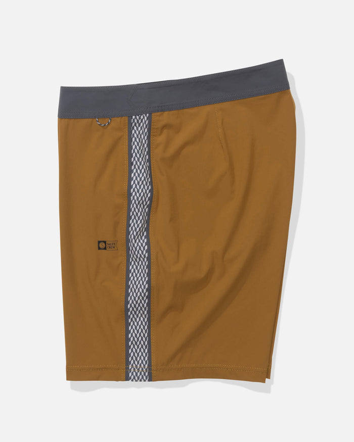 Channel Apex Boardshort - Bronze Brown