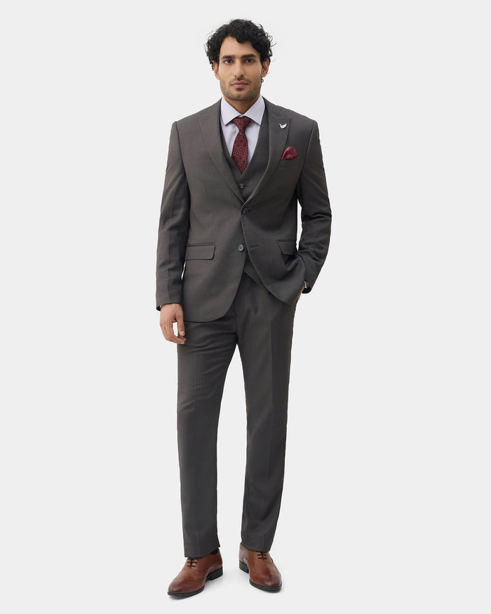 3 SB SLIM FIT DOBBY SUITS