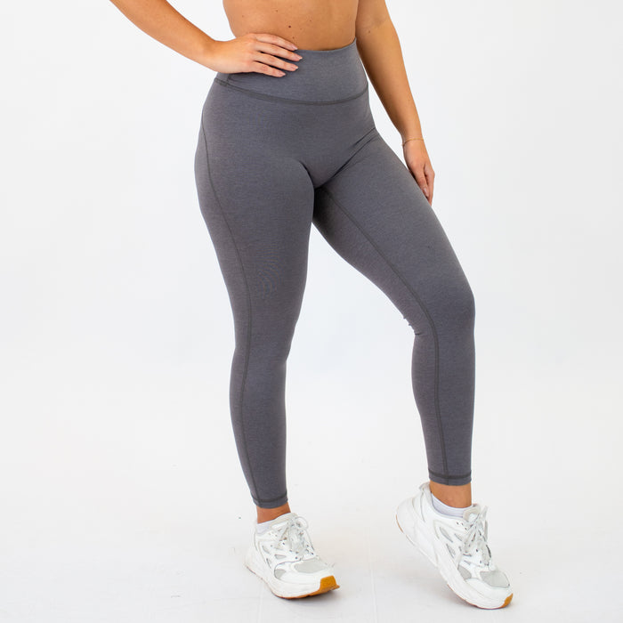 Heather Volcanic No Front Seam Legging 7/8 25" - Charge -4