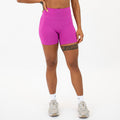 Berry Sorbet No Front Seam High Rise Spandex Shorts