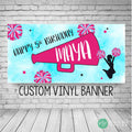 Cheerleading Birthday Banner