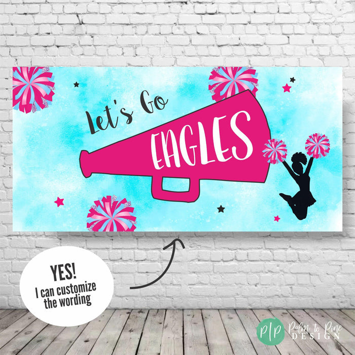 Cheerleading Birthday Banner