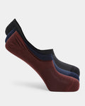 Combed Cotton Sneaker Socks Pack of 3 - Aros