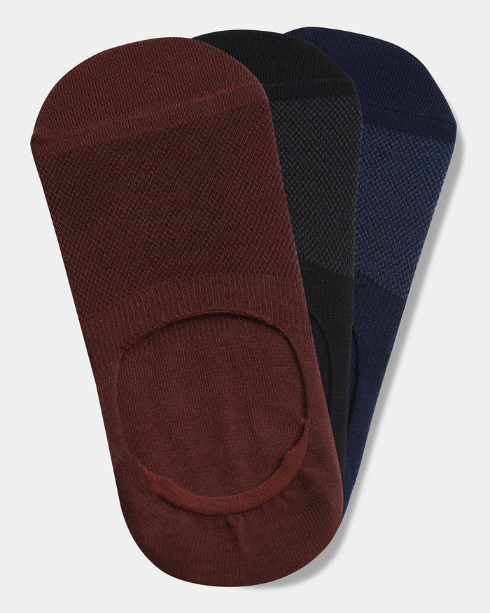 Combed Cotton Sneaker Socks Pack of 3 - Aros