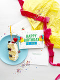 Confetti Polka Dot Birthday Card