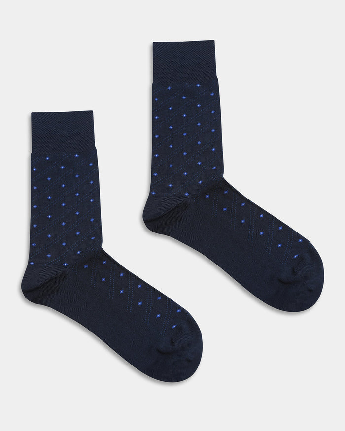 Cotton Multi Color Knitted Socks - Acer