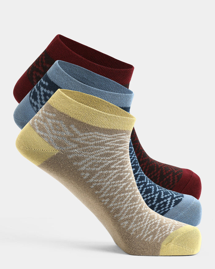 Cotton Multi Color Knitted Socks - Apies