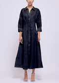 Court S/S Midi Dress (Black)