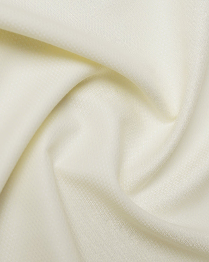 Cream Non Iron Textured Shirt - P31
