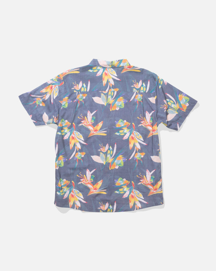 Crew Ss Button Up - Dark Shadow