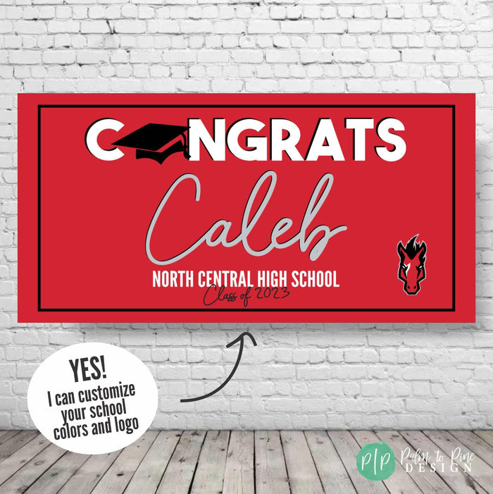 Custom Graduation Party Banner