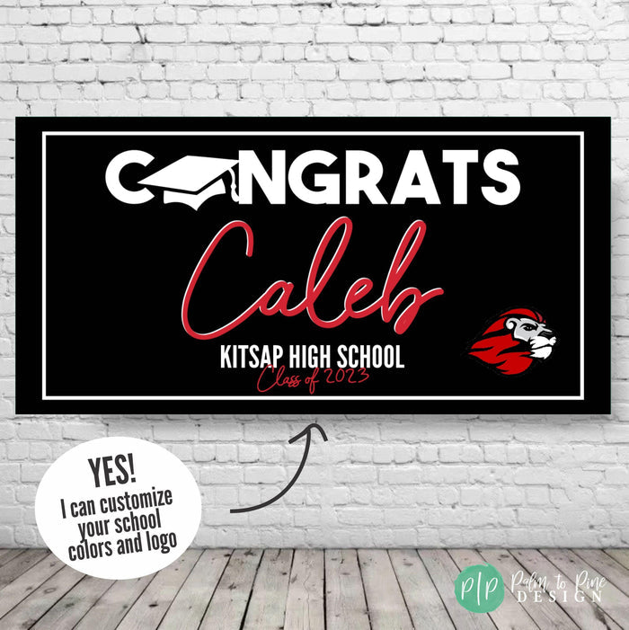 Custom Graduation Party Banner