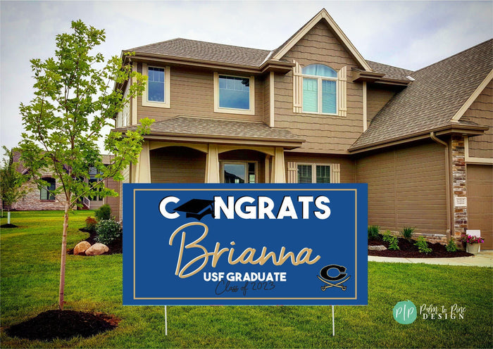 Custom Graduation Party Banner