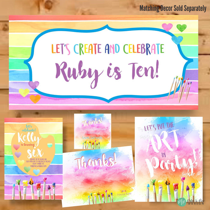 Custom Vinyl Birthday Banner, Please Read Description