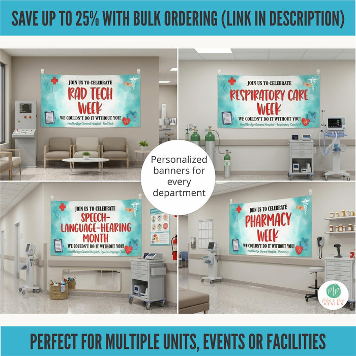 Customizable Nurse Appreciation Week 2026 Vinyl Banner