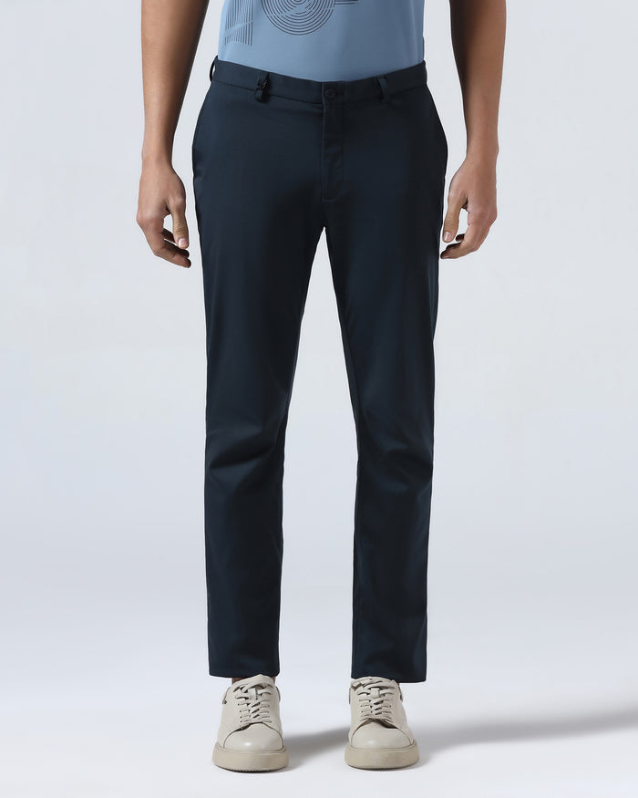 Dark Blue TechPro Solid Trouser - Explorer