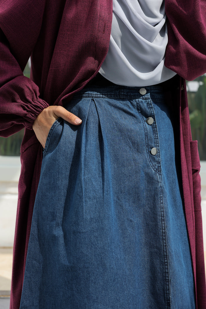 Denim skirt