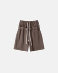 Double Waist Acid Wash Sweat Shorts | Inflation Streetwear