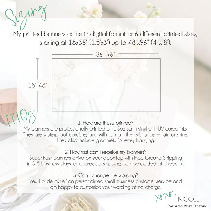 Dragon Birthday Vinyl Banner