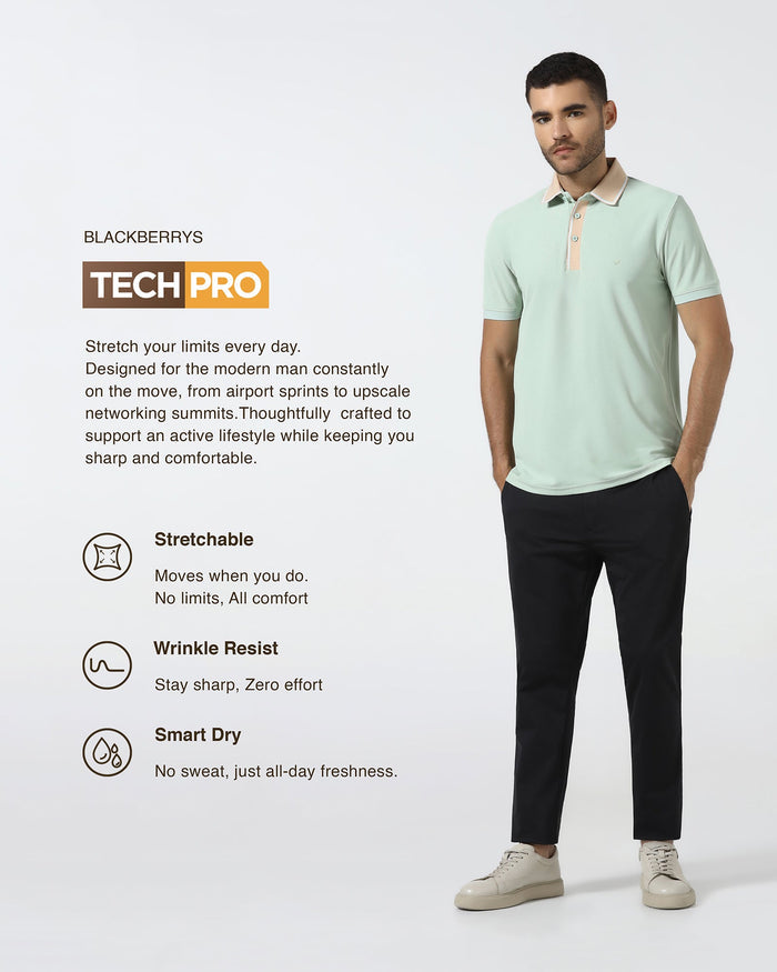 Forest Green TechPro Solid Polo - Ron