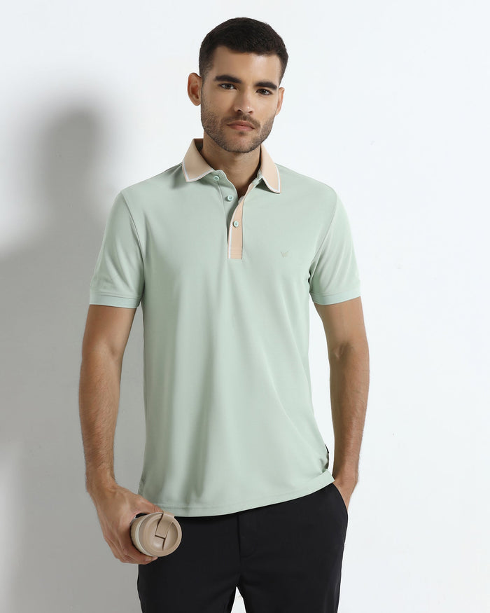 Forest Green TechPro Solid Polo - Ron