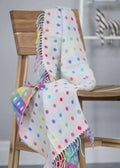 Foxford Multi Color Spot Baby Blanket