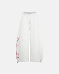 Gothic Script Baggy Sweatpants | Inflation Streetwear