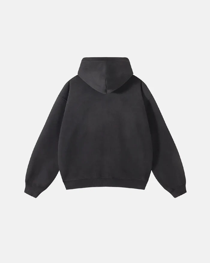 Graphic Acid Washed Zip Up Hoodies | Inflation Streetwear