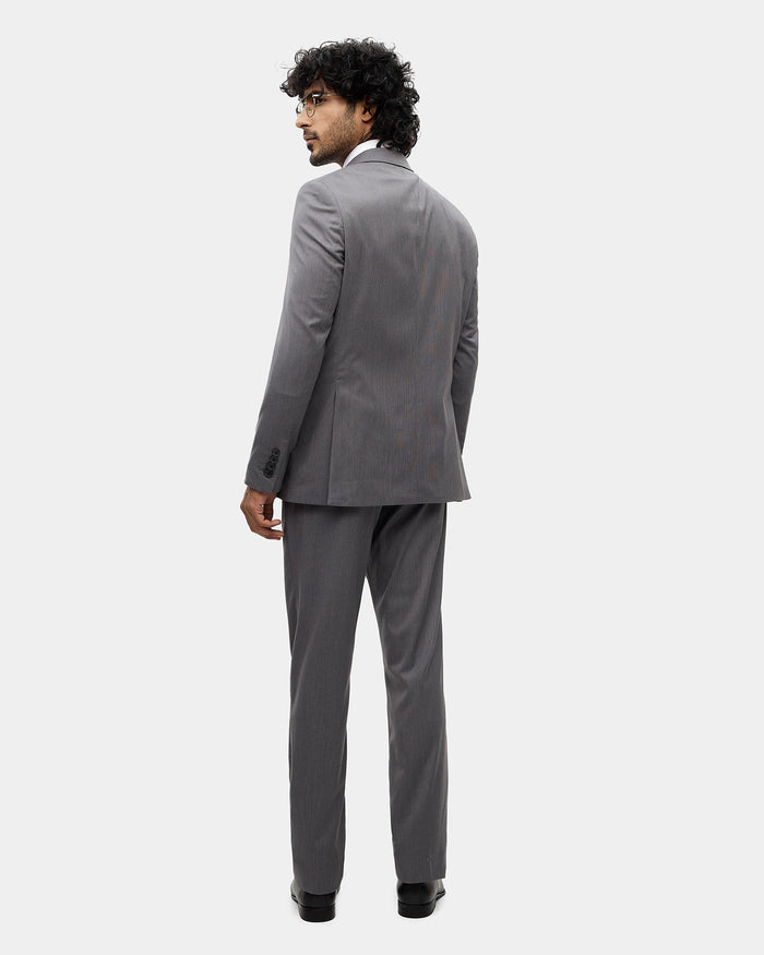 Grey Two Piece Stripe Suit - Chay