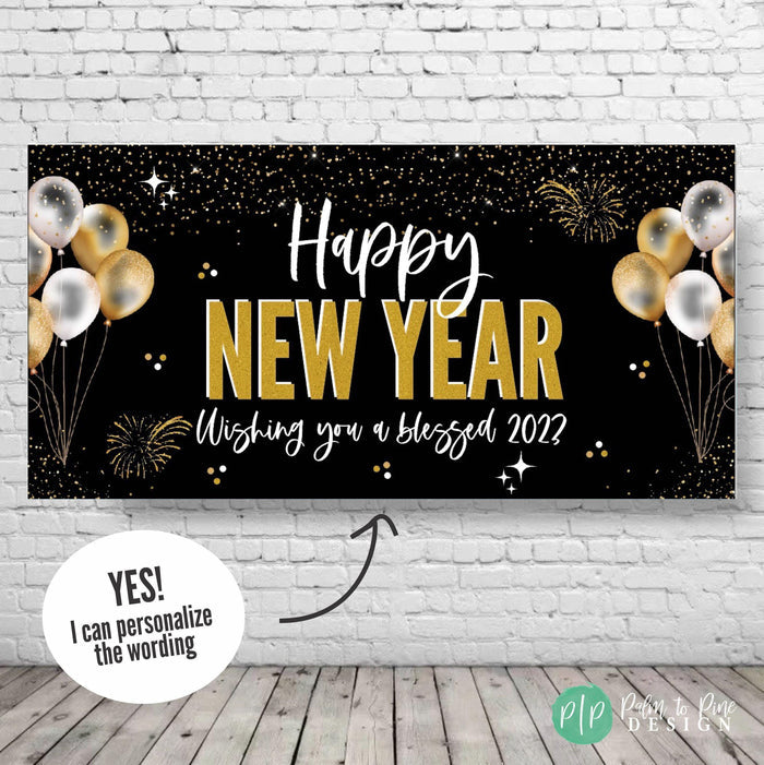Happy New Year Banner