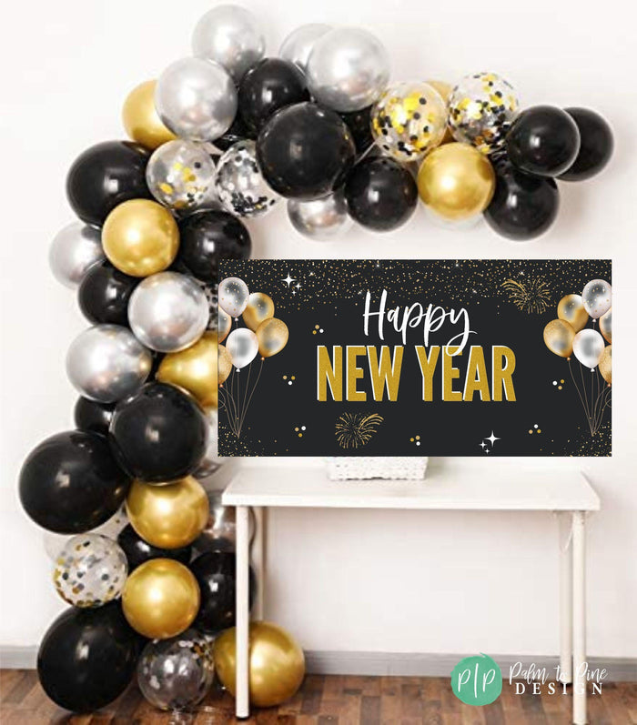 Happy New Year Banner